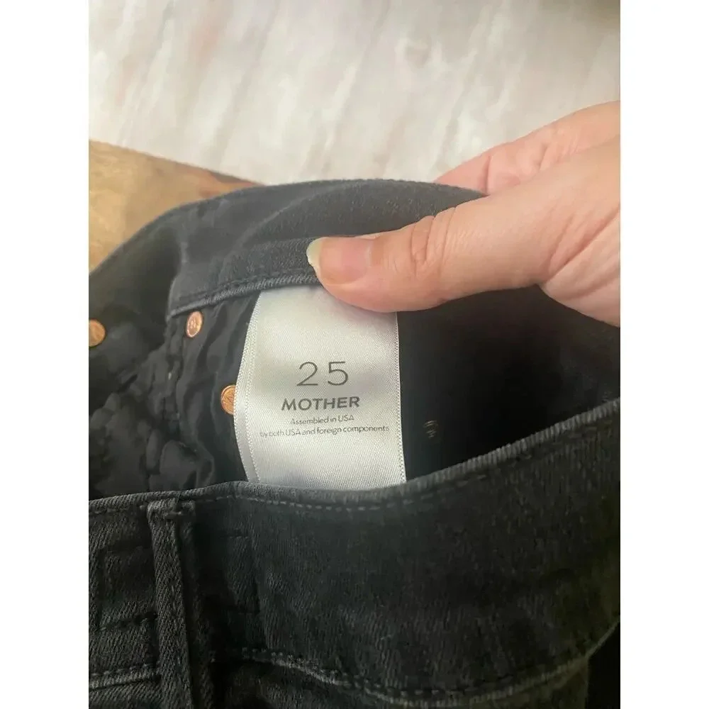 Mother The Insider Crop Shorts Not Guilty Size 25